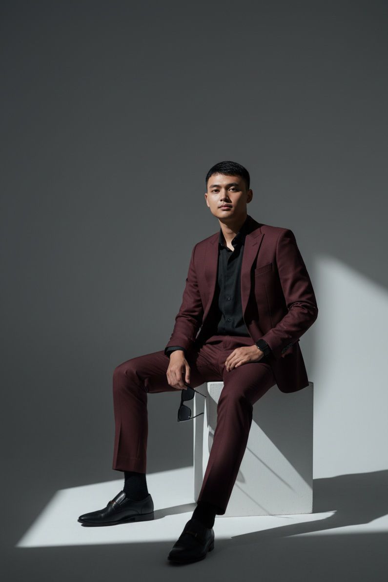 Portrait of Enos, property agent